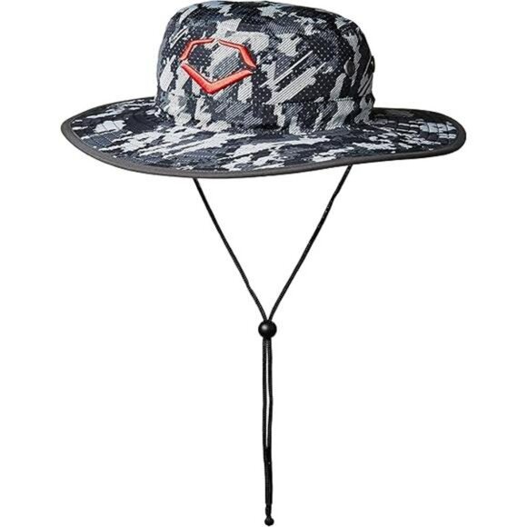 Wide Brim Bucket Hat Sun Protection Adjustable Strap One Size Outdoor Cap - Picture 7 of 7